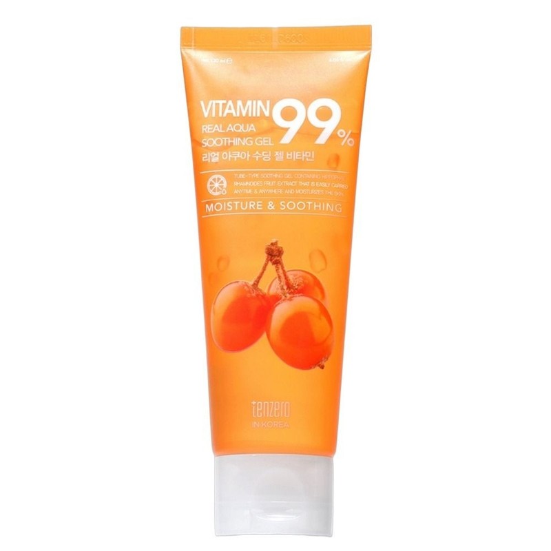ten zero 텐제로 여성화장품 리얼 아쿠아 수딩 젤 비타민 120ml
