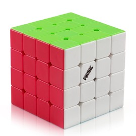 Magic Cube 3x3 Magic Cube, For Competitions, Smooth Rotation, 3D Puzzle, World Standard Coloring, Stress Relief, Brain Training, Pop Prevention (4x4)