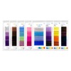 Colored Lash Extensions, 16 Rows Cashmere lash extensions, 0.07 D