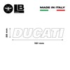 labelbike - Kit of 2 Lettering Stickers for Motorcycle Tank