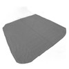 SPA Cover Square Waterproof 190 Silver Coated Polyester Taff Weather