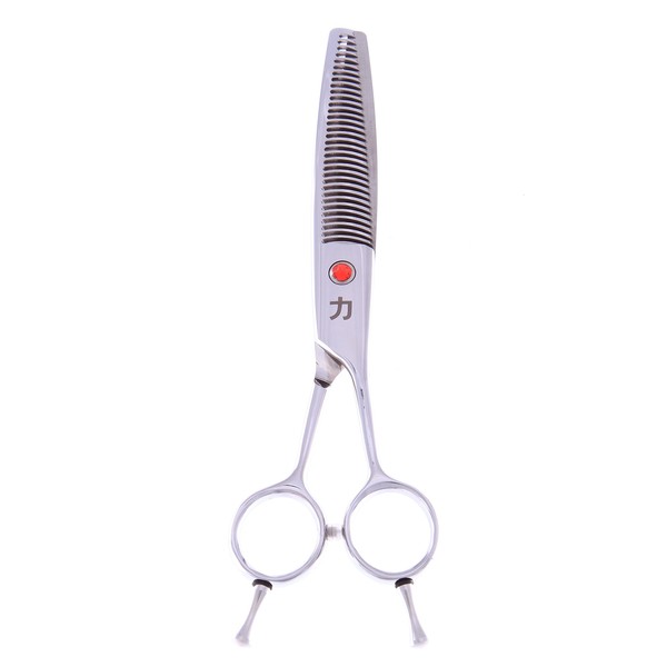 ShearsDirect 33 Tooth Thinner with Opposing Handle and Two Removable Rests, 6.0 Inch, 3.5 Ounce