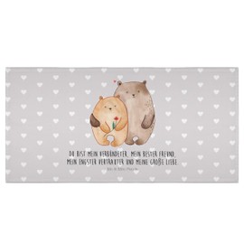 Mr. & Mrs. Panda 50 x 100 Towel Bears Love - Gift, Towels, Engagement, Wife, Baby, Bath Towel, Proof of Love, Hugs, Children, Friend