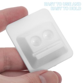 Healvian 20pcs Multi Grids Mixing Platter,Dentals Oral Cup Stirring Well,Convenient Mixing Cup,Disposable Dappen Dish,Dentals Disposable Mixing Bowl,Lab Supplies