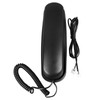 Wall Mountable Telephone Multifunctional Clear Sound Corded Landline Phone for