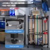 DAOUTIME Garden Organizer With Wheels, Yard Tower Rack for Garage
