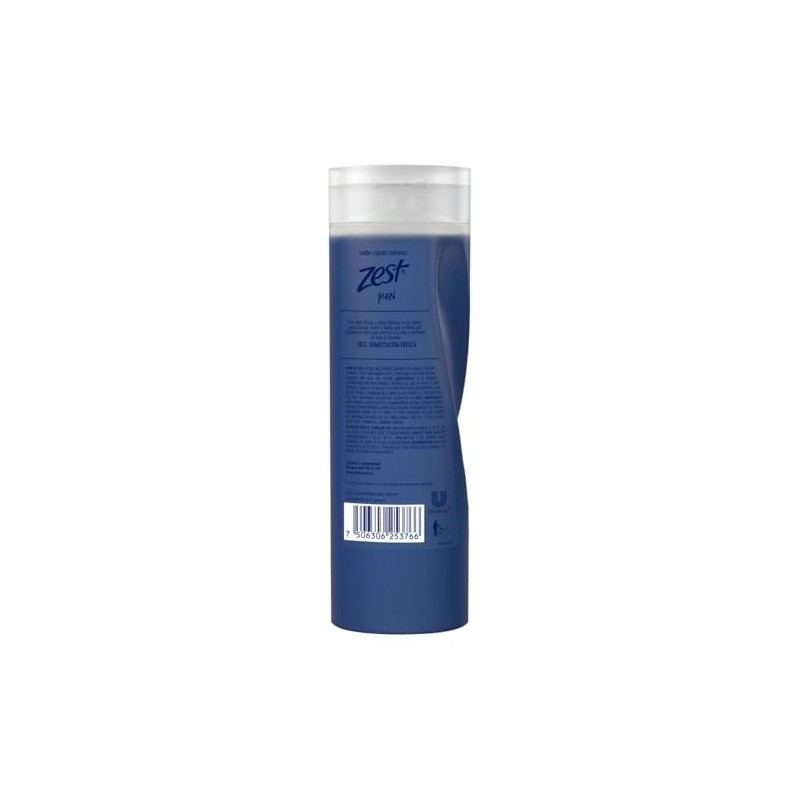Jabón Líquido Corporal Zest Men 400 ml