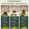 (Latte-Grade (1st harvest), 60g (60ml)) - Encha Organic Matcha (Latte-grade,