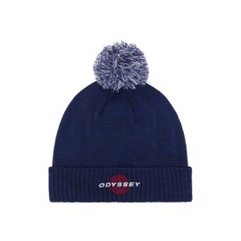 Callaway Golf Mens TA Pom Pom Winter Golf Beanie Bobble Hat Navy
