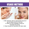 4Pcs Face Clean Gel Perilla Facial Skin Care Cleansing Hydrating