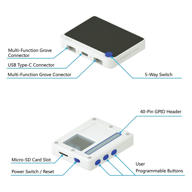 seeed studio Wio Terminal: ATSAMD51 Core with Realtek RTL8720DN BLE