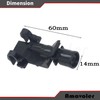 Amavoler 76810-TG7-A11 Windshield Washer Nozzle Aftermarket Accessory Fit for Honda