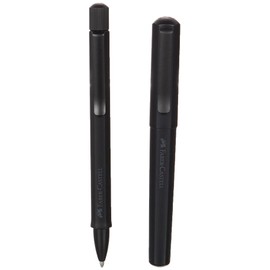 FABER-CASTELL Hexo 140579 Gift Set Black with Fountain Pen M and Twist Ballpoint Pen B