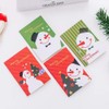 30 Pieces Christmas Notepads Children's Notepad Portable Bag Notebooks Memo
