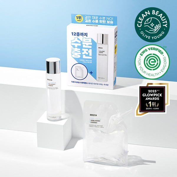 ROVECTIN Aqua / Hydration Hyaluronic Essence 180mL Special Set (+