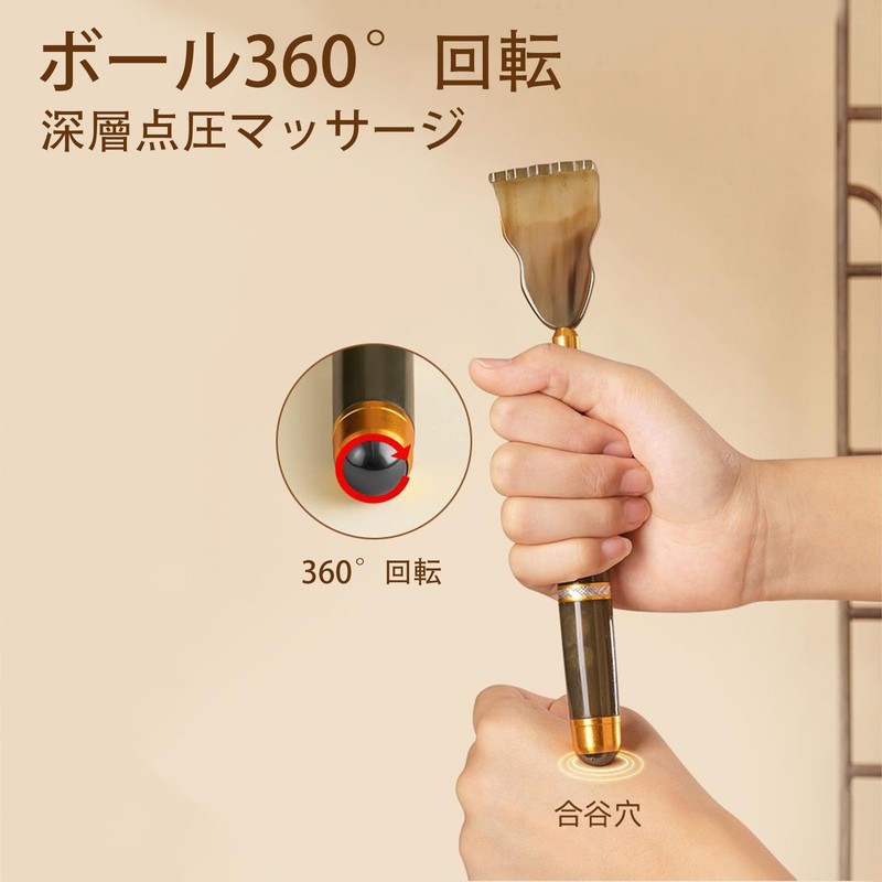 ALLVD 5 Stage Elastic Itch Remover Sacred Treasure Extendable Back
