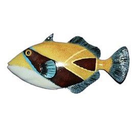 6 Inch Species Correct Tropical Fish, Wreath & Fish Net Decorations, Gift Basket, Beach, and Pool Party Decorations! F6-29 (4)