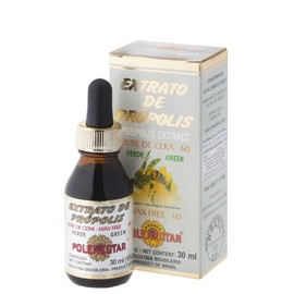 Polenectar Brazil Imported Premium Bee Propolis Extract Wax Free 60 (30ml) 4 Packs