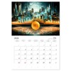 CRYPTO Blockchain technology and digital assets (Monthly Wall Calendar 2025