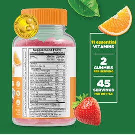 Lifeable Lifeable Multivitamin Kids + Zinc 25mg Kids, Gummies Bundle - Great Tasting, Vitamin Supplement, Gluten Free, GMO Free, Chewable Gummy