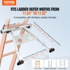 VEVOR Ladder Stabilizer, Adjustable Feet Extension Ladder Standoff, Heavy Duty