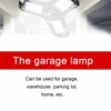 40W E27/E26 36LED Fan Garage Light Plastic Black Industrial Working