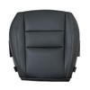 SecosAutoparts Front Driver Side Bottom Non-Perforated Leather Replacement Seat Cover