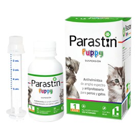 Parastin Puppy 60ml Desparasitante Perro & Gato