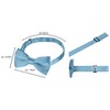 BomGuard Father Son – Partner Look Bow Tie Set, Adjustable
