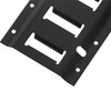 Silscvtt 4 PCS Powder Coated Black E Track Tie Down