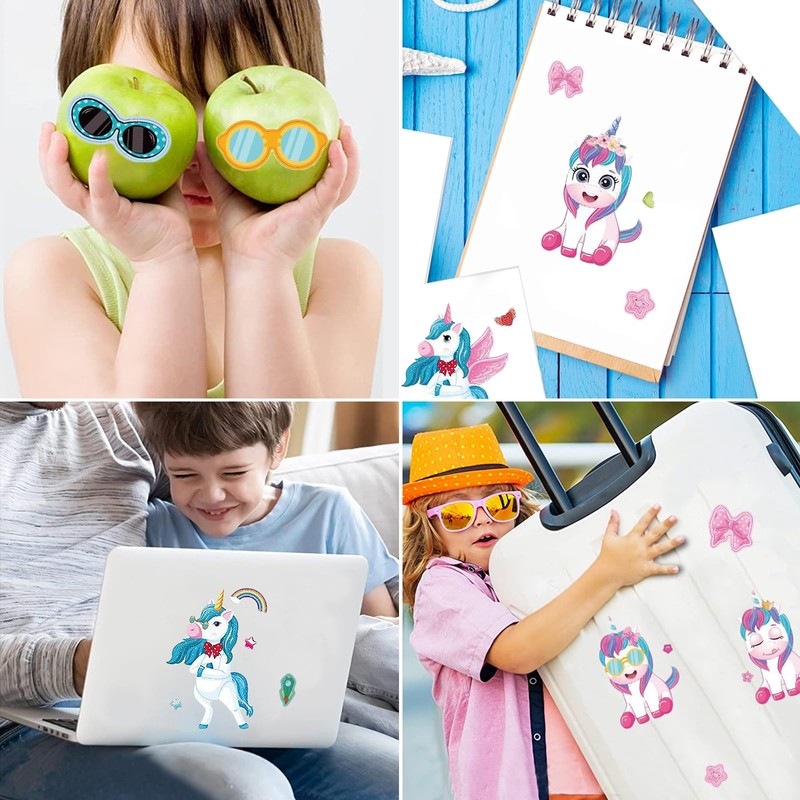 24 Pegatinas para niños y niñas,juguetes interactivos padre-hijo,pegatinas decorativas,la artesanía