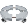 Base para Maceta con Ruedas Soporte para Plantas Rodante Ajustable