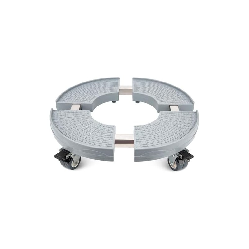 Base para Maceta con Ruedas Soporte para Plantas Rodante Ajustable