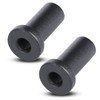 Sliding Barn Door Spacers, Matte Black Spacer, Pack of 2