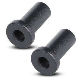 Sliding Barn Door Spacers, Matte Black Spacer, Pack of 2 Sliding Barn Door Hardware Replacement Hardware Wall Track Spacers