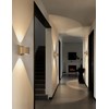 Tubicen Gold Wall Sconces Square Indoor Hardwired Dimmable Movie Theater