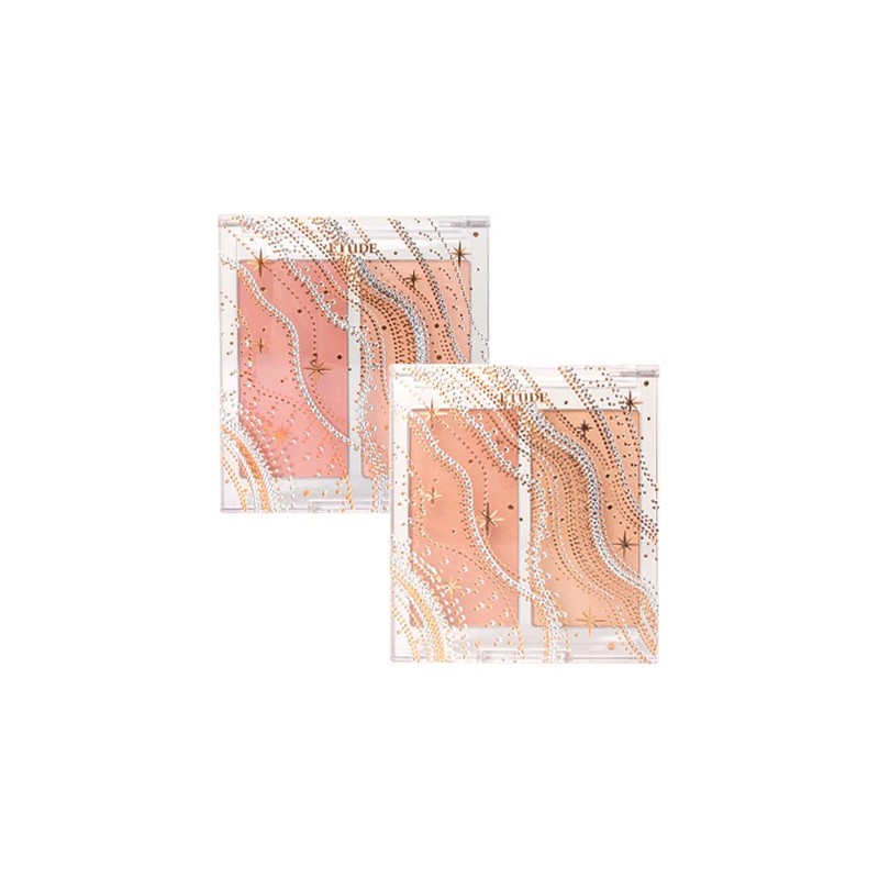 ETUDE ETUDE Glitter Snow Face Palette Cheek Lei 7.8 Grams