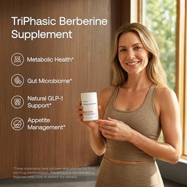 Berberine 1000mg, 9X Absorption Liposomal Berberine, Ultra Pure Dihydroberberine & Berberine HCl, Digestive-Friendly Berberine Supplement for Metabolic Support, Gut Balance,60 Veg Capsules