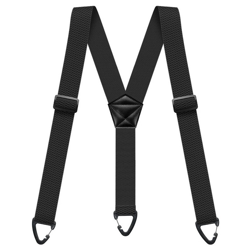 Heavy Duty Suspenders for Men Work Biker Outdoor 3.8cm Wide