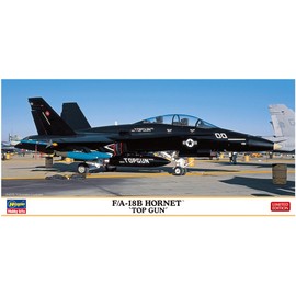 Hasegawa 02436 1/72 US Navy F/A-18B Hornet Top Gun Plastic Model