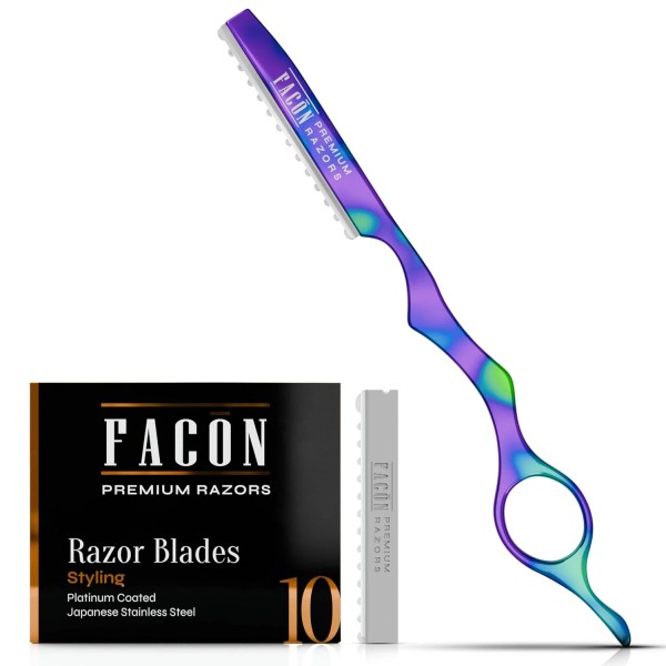 Does not apply Navaja corte cabello Facon 11 hojas acero
