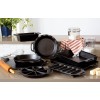 Lodge 8 Inch Cast Iron Wedge Baking Pan Seasoned Heirloom