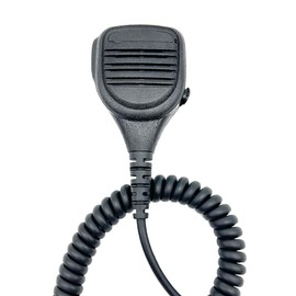 PMMN4024A PMMN4025 PMMN4025A PMMN4025AL Remote Speaker Microphone w/ 3.5mm Audio Jack Two Way Radio Speaker Mic Compatible for Walkie Talkie XPR7550 XPR6550 XPR6580 APX6000 APX7000 Black PMMN4024