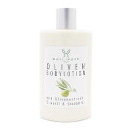 Haslinger Nr. 2514, Oliven Bodylotion / Körpermilch mit Olivenblattextrakt & Sheabutter 200ml