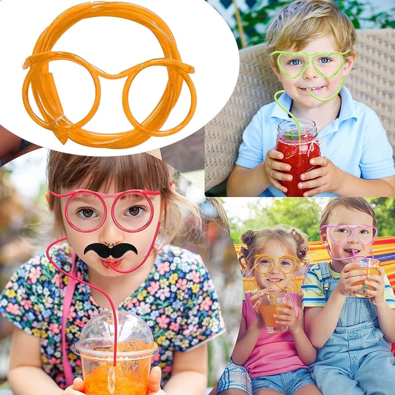 Drinking Straw Glasses Straw Glasses Reusable Glasses Straw Annual Meeting
