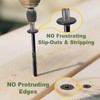 Valorada 20Pcs 6.3 x 200mm Wood Screws, Decking Screws, Heavy