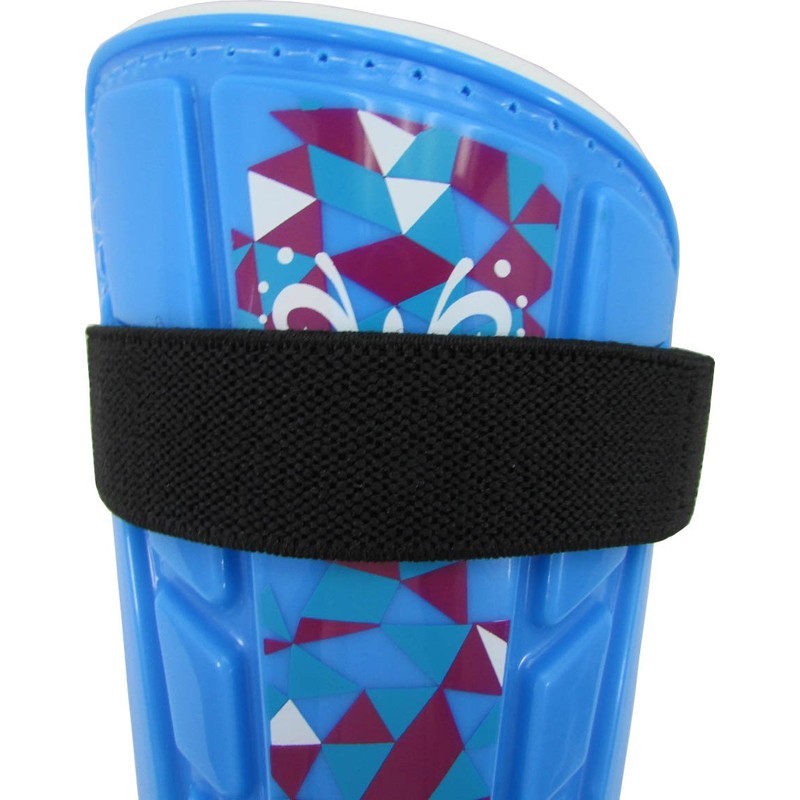 Vizari Frost Shin Guard Blue/Maroon Small