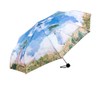 LUCKYWEATHER Mini Women's Pocket Umbrella Monet Woman with Parasol I