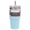 Car Mug Vacuum Insulated Cup with Lid Straw Keep Cold