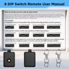 Linear DNT00026 Delta-3 310MHZ Garage Door Remote, 1-Channel Keychain Transmitter